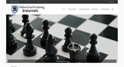 Desktop Screenshot of onlineschachtraining.de