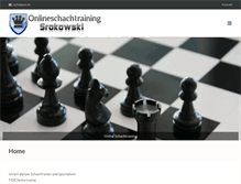 Tablet Screenshot of onlineschachtraining.de
